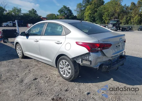 2021 Hyundai Accent Se from USA, damaged, VIN 3KPC24A66ME131657